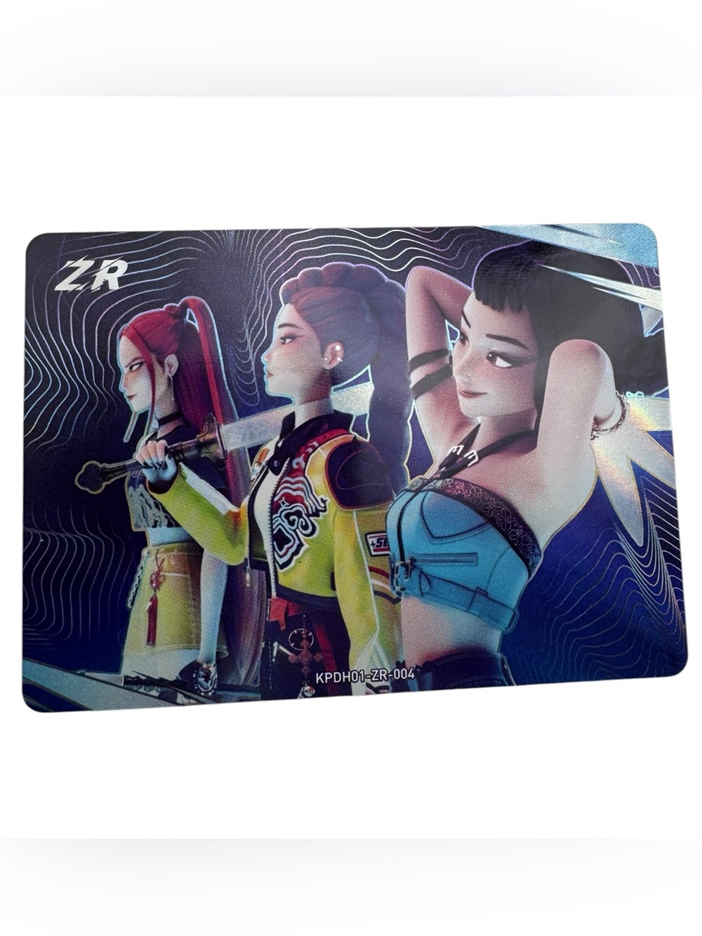 KAYOU KPop Demon Hunters HUNTR/X Rumi Mira Zoey Card KPDH01-ZR-004 Zenith Rare